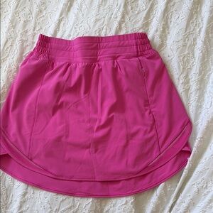 Women's Lululemon Sonic Pink Hotty Hot Skirt